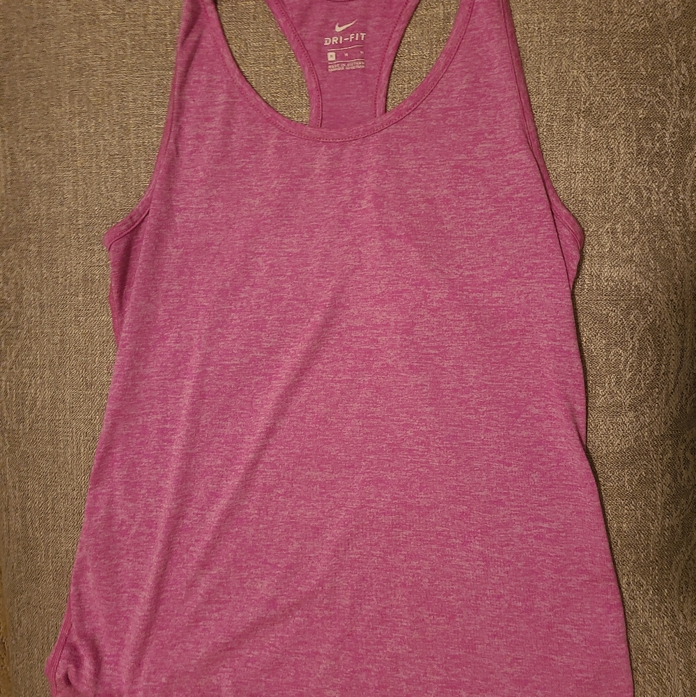 Medium pink Nike tank top